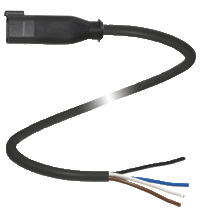 DT4P-G-BK1,5M-PUR-O1 缆线连接器