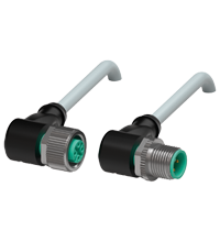 V1-W-10M-PUR-ABG-V1-W 连接缆线，带屏蔽