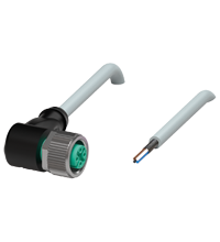 V1-W-2M-PVC-ABG 缆线插座，带屏蔽