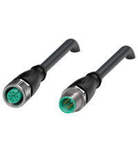 V1-G-BK10M-PUR-U5/ABG-V1-G 连接缆线，带屏蔽