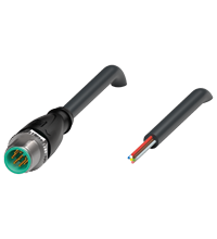 V19S-G-BK1M-PUR-U 缆线连接器