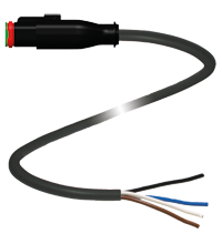 DT4S-G-BK10M-PUR-O1 母头连接器
