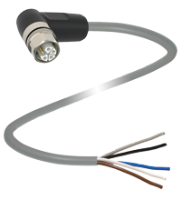 V15L-W-5M-PUR-U7 母头连接器