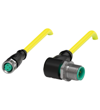 V3-GM-YE0,5M-PVC-U-V11-W 连接电缆