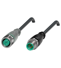 V1-G-A2-BK1M-PUR-U-V1-G 连接电缆