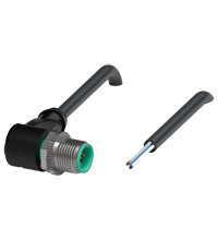 V15S-W-BK1M-PUR-U 缆线连接器
