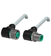 V15-W-3M-PUR-ABG-V15-W 连接缆线，带屏蔽