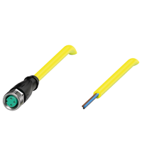 V3-GM-YE2M-PVC-U 母头连接器