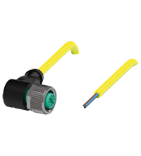 V11-W-YE2M-PVC-U 母头连接器