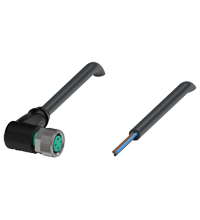 V3-WM-BK10M-PVC-U 母头连接器