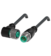 V1-W-BK1M-PVC-U-V1-G 连接电缆