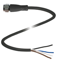 V1-GV4A-BK5M-PUR-U-PIP 母头连接器