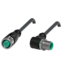 V1-G-BK3M-PVC-U-V1-W 连接电缆