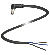 V3S-WR-BK1M-PUR-U 缆线连接器