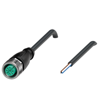 V1-G-BK1M-PVC-U 母头连接器