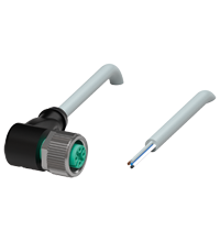 V15-W-20M-PUR 母头连接器