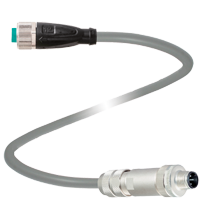 V19-G-1,5M-PUR-ABG-V15B-G 适配器缆线