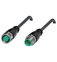 V19-G-BK0,3M-PUR-U-V15-G-Y7016 连接电缆