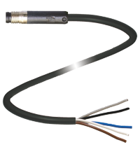 V311S-GR-BK0,65M-PUR-U-Y701654 缆线连接器