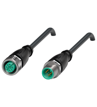 V1-G-B-BK0,2M-PUR-U-V11-G 连接电缆