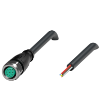 V19-GV4A-BK5M-PVC-U 母头连接器