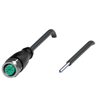V1-GV4A-BK12M-PVC-U 母头连接器