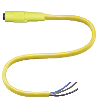V3-GR-YE5M-PUR 母头连接器