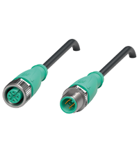 V1-G-GN-BK15M-PUR-A-V1-G 连接电缆
