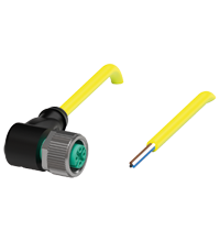 V1-W-YE20M-PVC-U 母头连接器