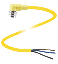 V11B-W-YE2M-PVC 母头连接器