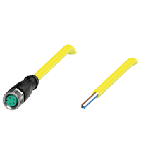 V31-GM-YE10M-PVC-U 母头连接器