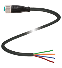 V19-G-BK1M-PVC-U-YSTE 母头连接器
