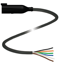 DT6P-G-BK10M-PUR-O1 缆线连接器