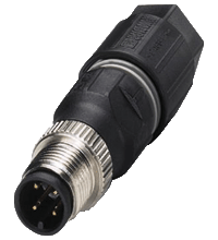 V1S-G-Q2 可现场连接的公头连接器
