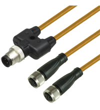 V1-G-OR0,6M-POC-T-V1-G Y 型连接缆线