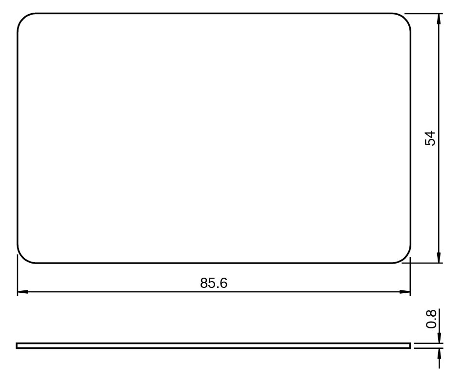 IUC88-C1-GBL 10pcs RFID 应答器
