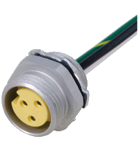 1/2" NPT-V93-G-.3M 母头插座