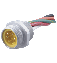 1/2" NPT-V95-G-S-.3M 公头插座
