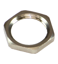 LOCKNUT M16 NICKEL BRASS 螺母