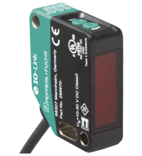 OBT300-R200-2EP-IO-0,3M-V31-1T 三角测量型光电传感器 (BGE)