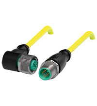 V1-W-YE0,3M-PVC-U-V1-G 连接电缆
