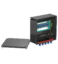 F.TI0.P12.*08.P.0.***.***.**00 Temperature Multi-Input Junction Box, Polyester (GRP)