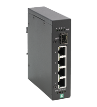 ICRL-U-4RJ45/SFP-PoE-G-DIN 非托管式以太网 PoE 千兆位交换机