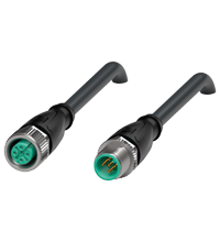 V15-G-BK1,5M-PUR-O2/CAN-V15-G 连接缆线，带屏蔽