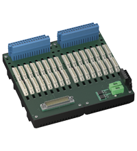 HiCTB16-TRX-RAC-PL-IO16 Termination Board