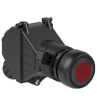 PMI.IR.I.W.01 Control Unit Ex e, Panel Mount, Illuminated Pushbutton