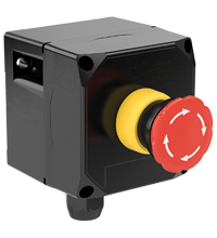 LRP1.D.E4MX.C.1 Control Unit Ex e, Polyamide, Emergency Stop Button