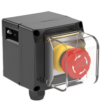 LRP1.D.E4MZAR.E.1 Control Unit Ex e, Polyamide, Emergency Stop Button