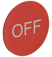 CFP.XD.SP Insert for Pushbutton