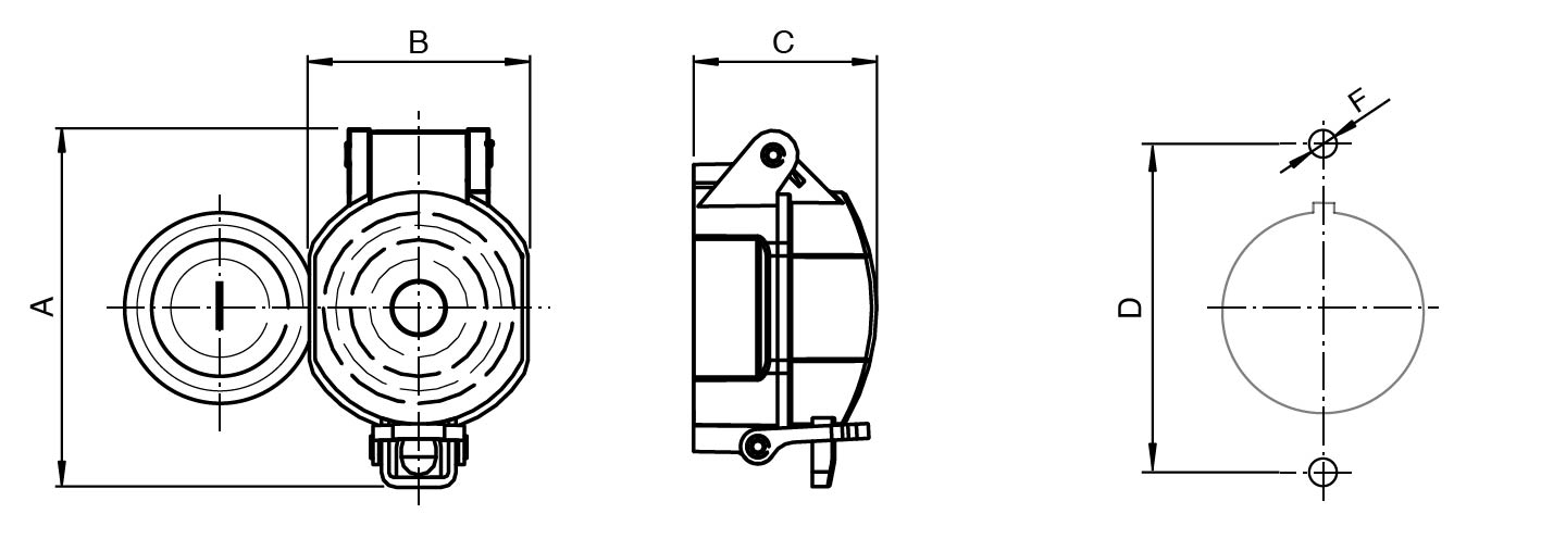 CFP.ZJR.SP Actuator Flap (Ex e)